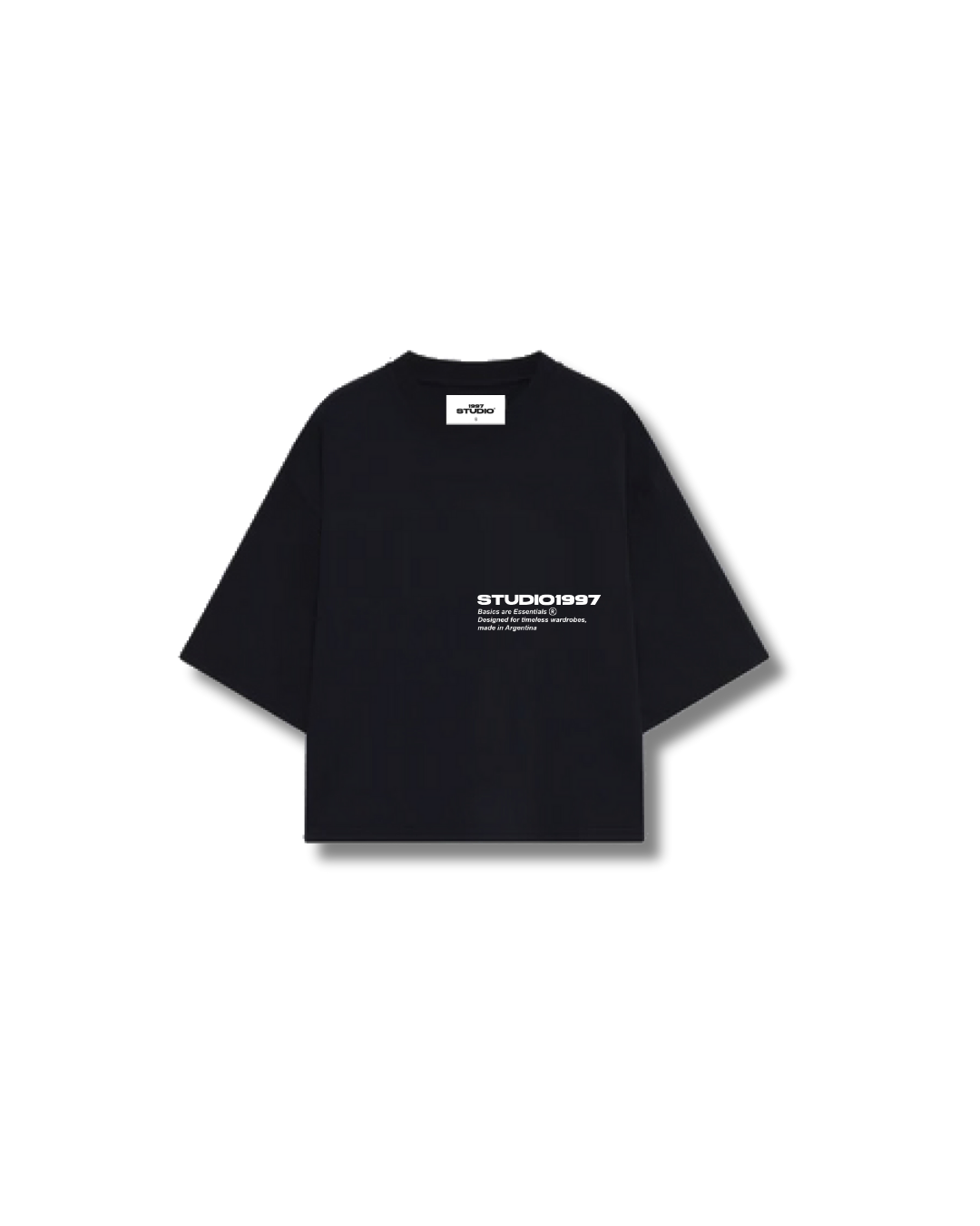 Essentials Black Tee