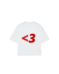 Not Just <3 Nude Tee