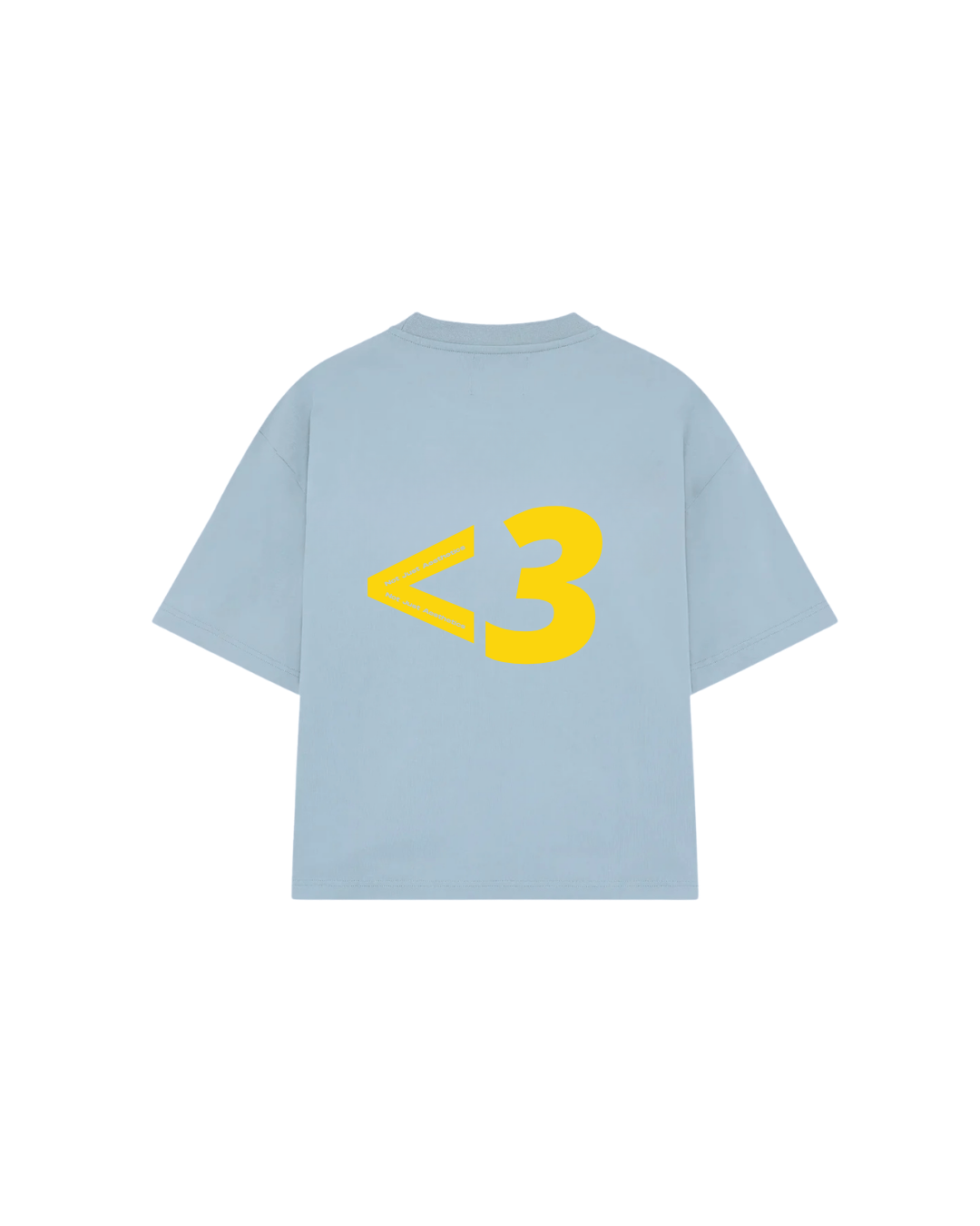 Not Just <3 Grey Tee
