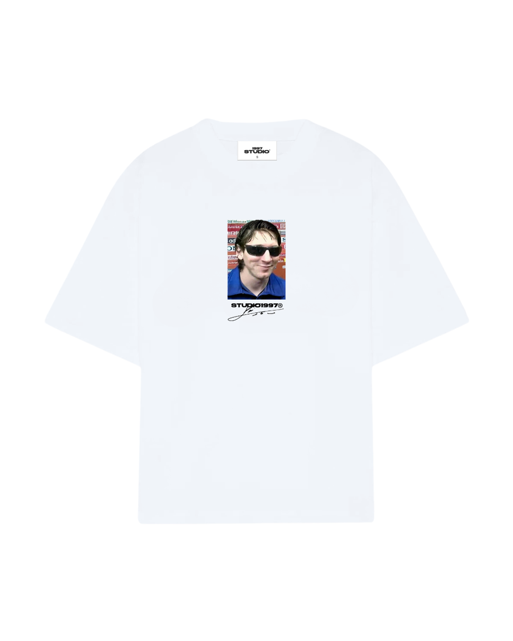 GOAT White Tee