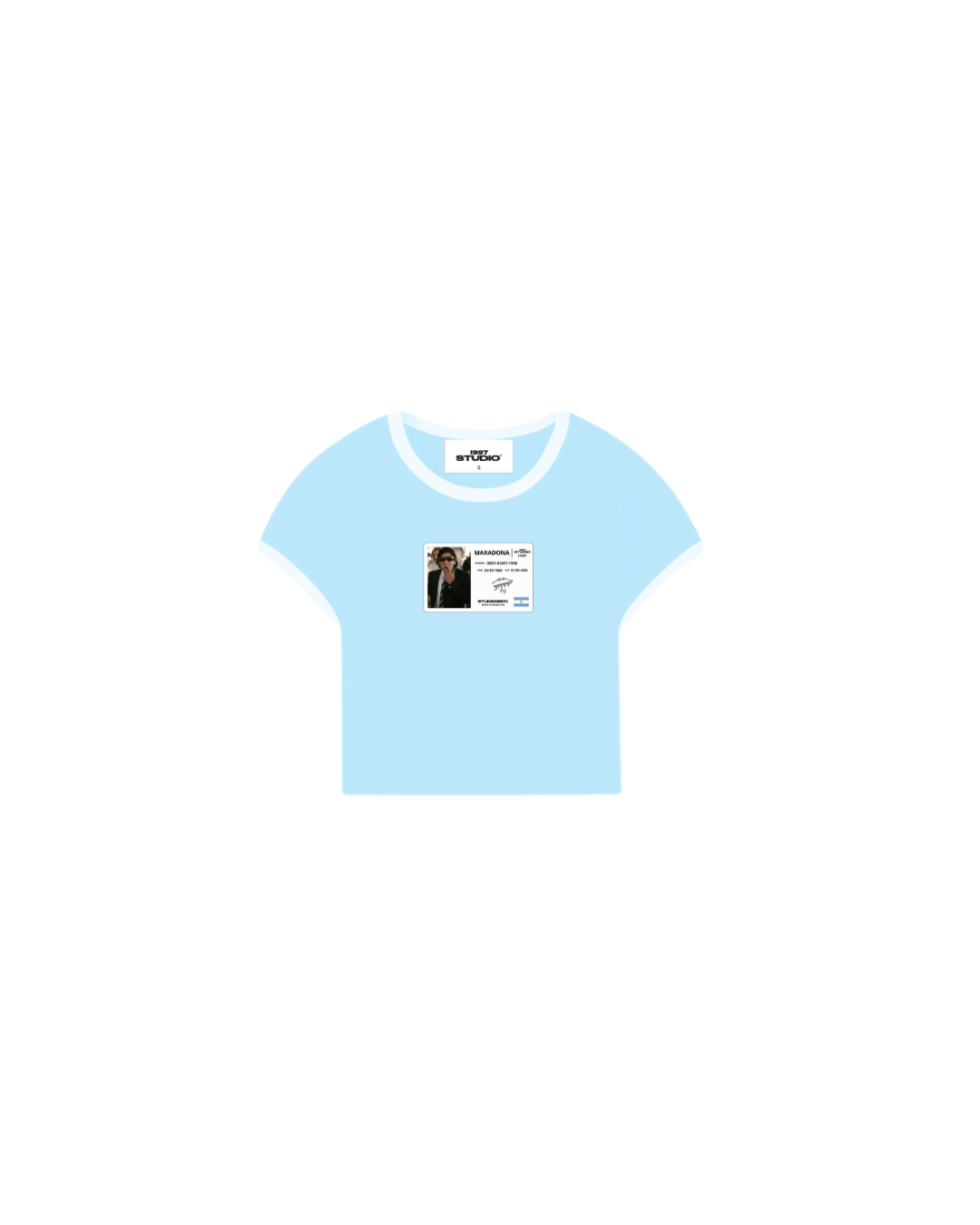 D10S Ligh-Blue Baby Tee