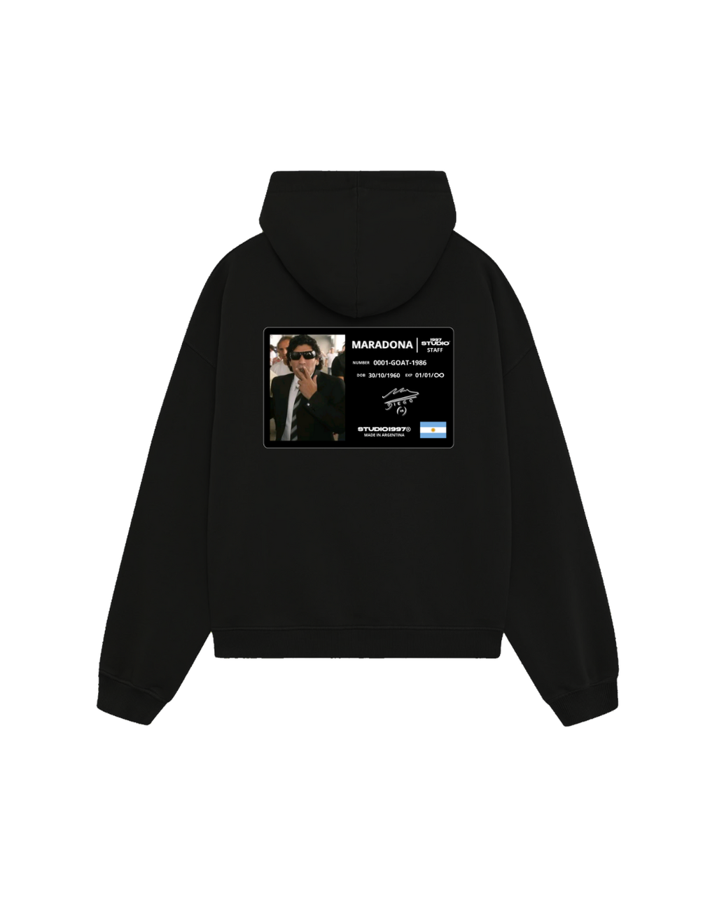 D10S Black Hoodie