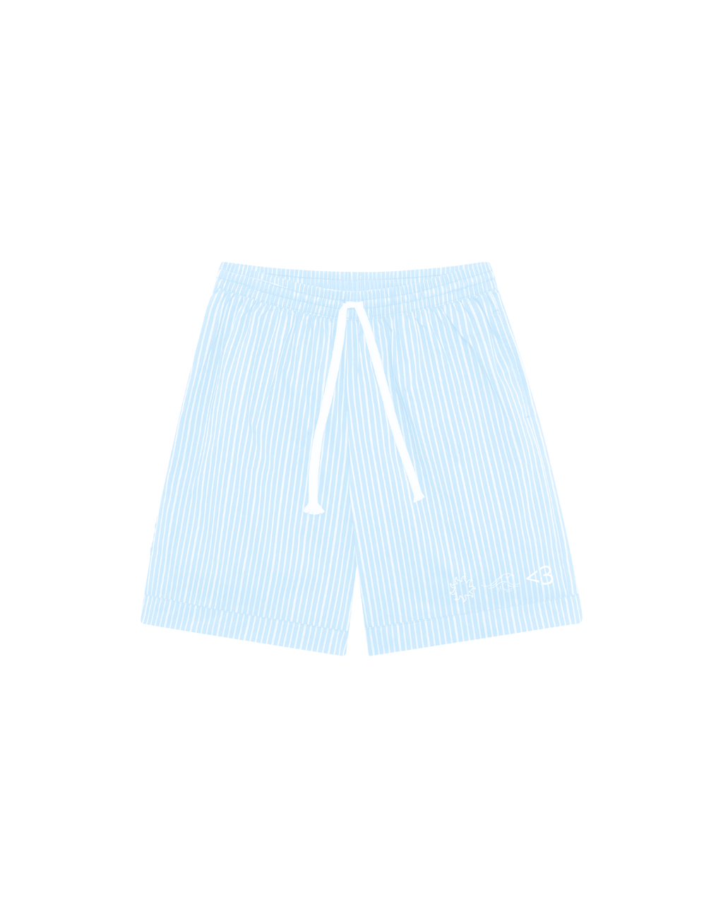 Not 4 Everyone Blue Shorts