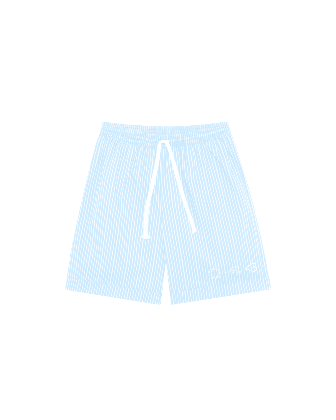 Not 4 Everyone Blue Shorts