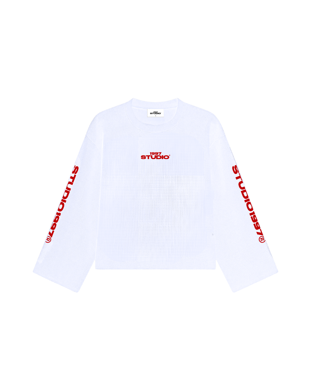 Waffle Nude Crewneck