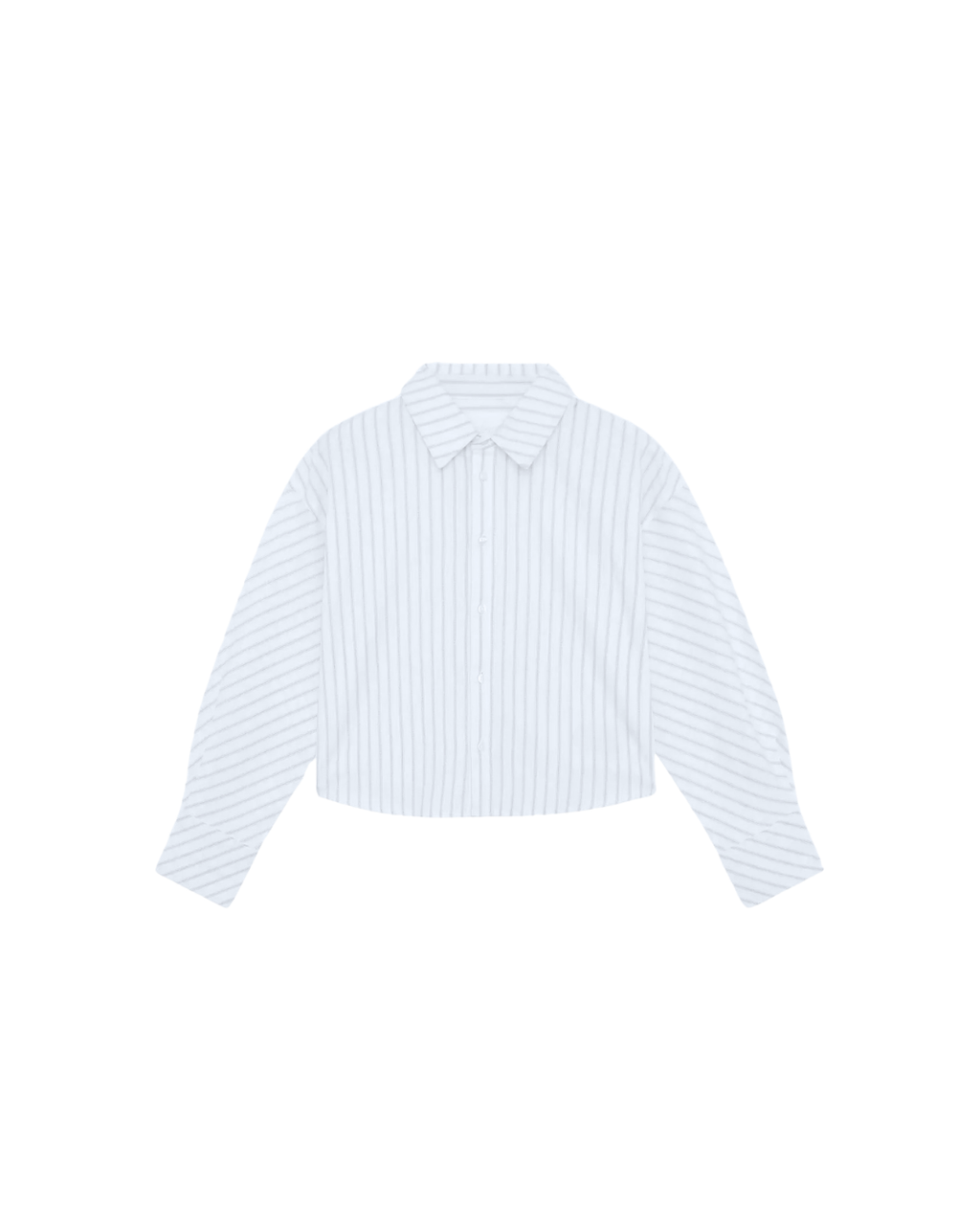 Striped White Shirt