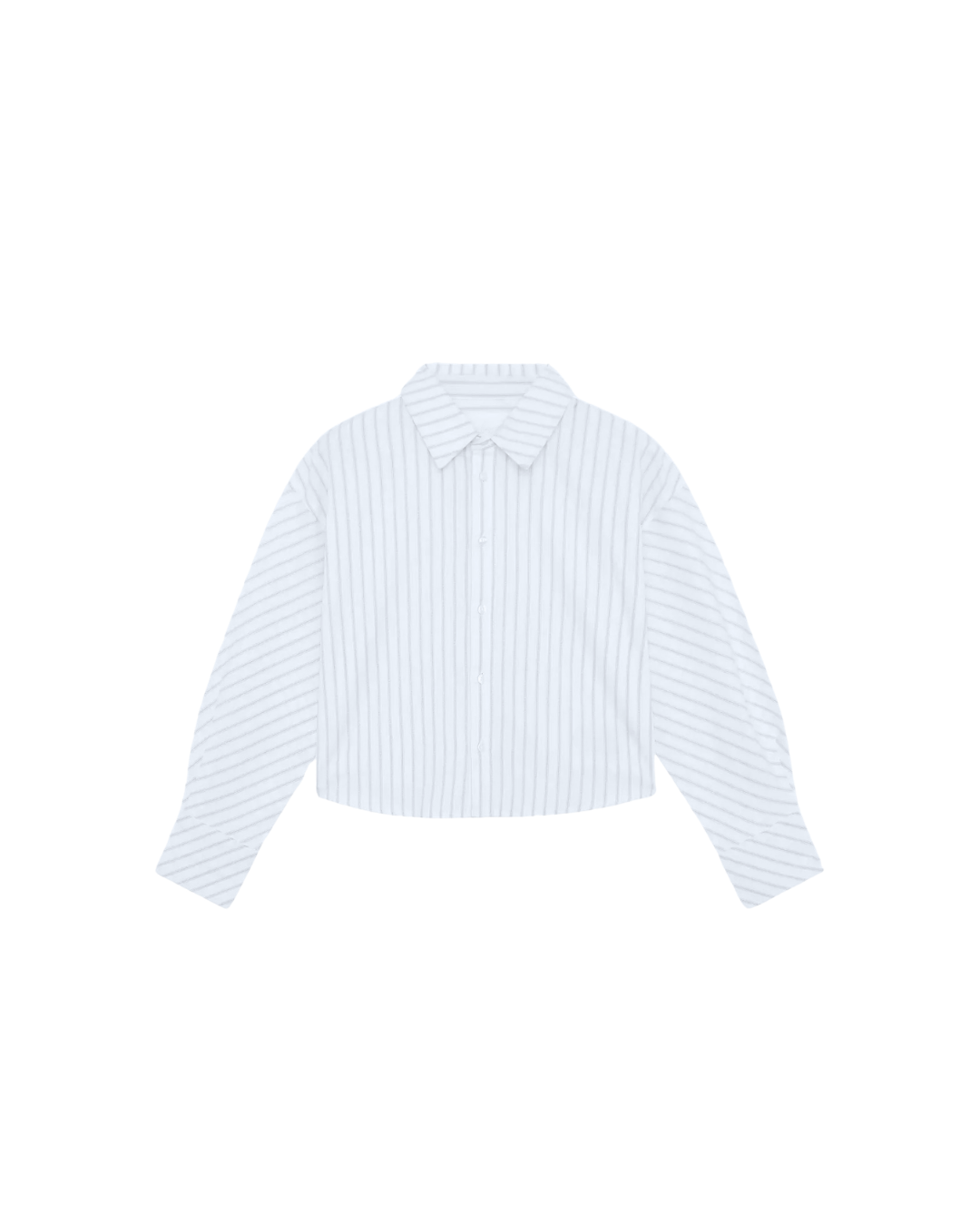 Striped White Shirt
