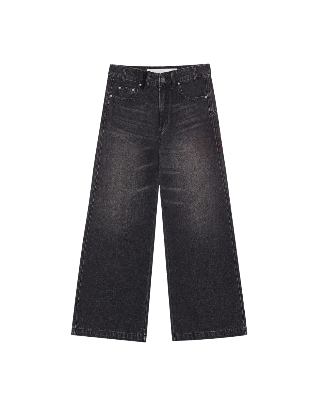 Essentials Black Denim Pants