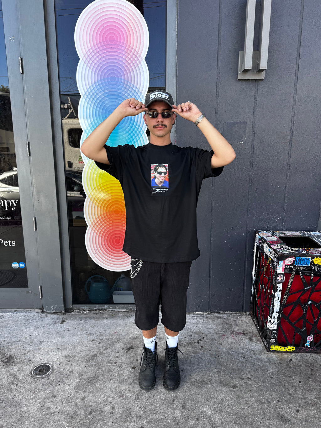 GOAT Black Tee
