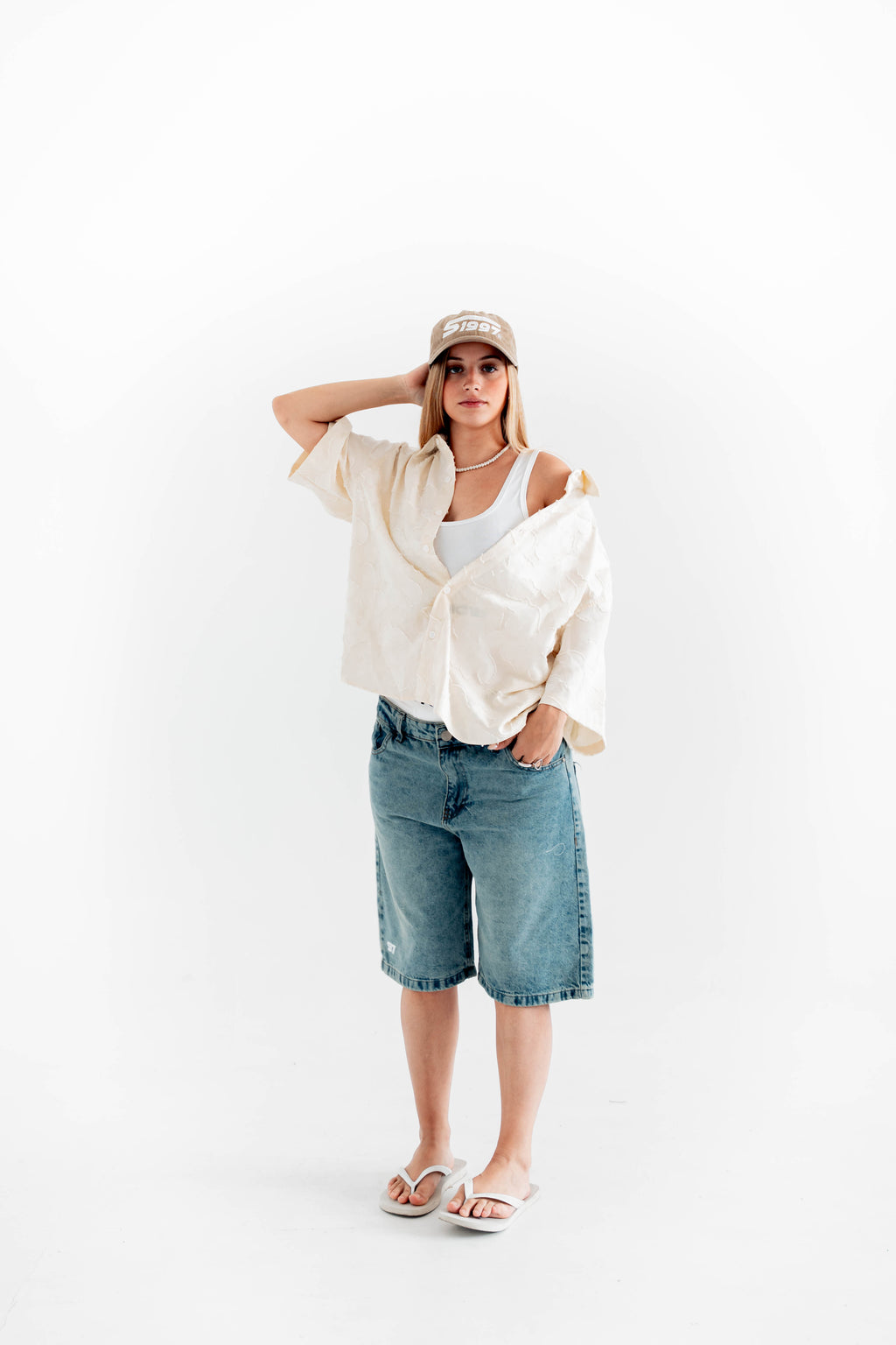 S1997 Beige Cap
