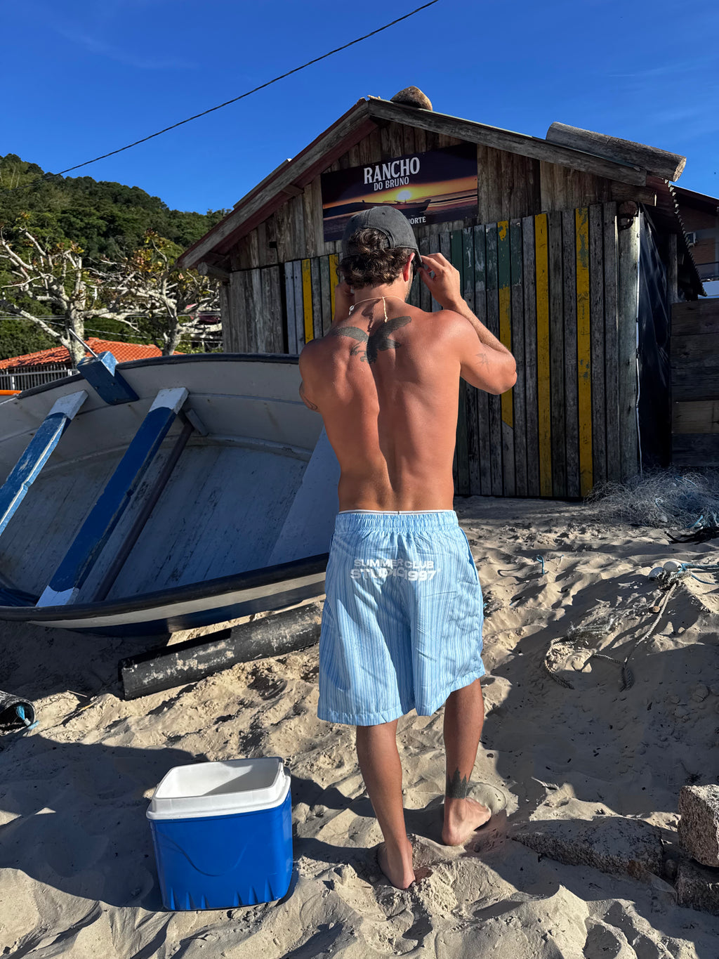 Not 4 Everyone Blue Shorts