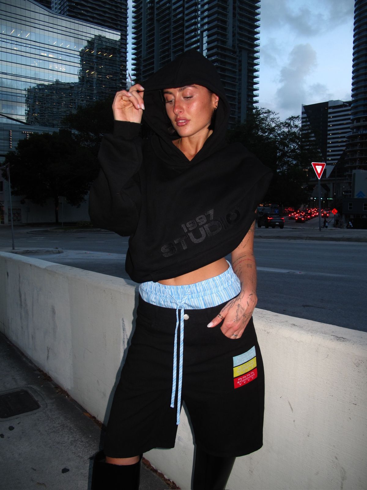 Studio Black Hoodie